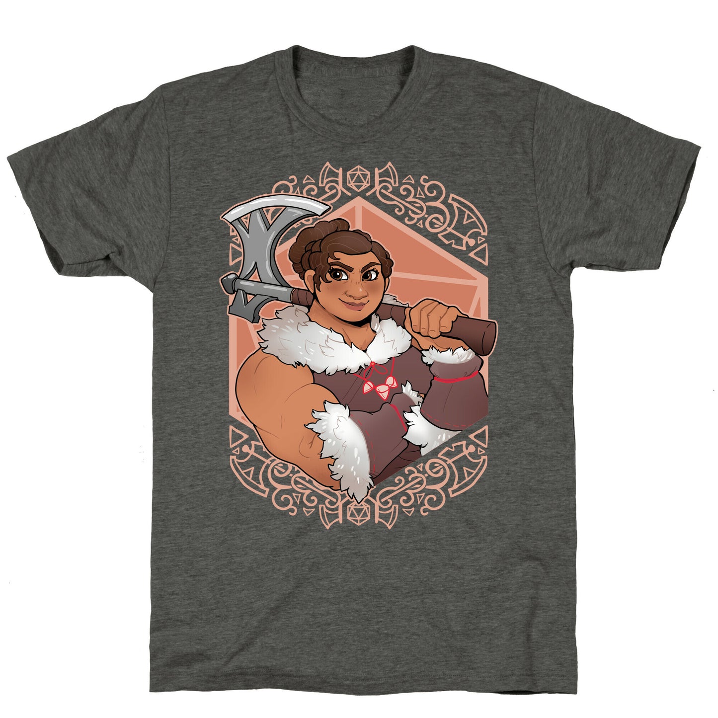 DnD Princesses: Luisa Barbarian Unisex Triblend Tee