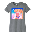 Crying Usagi Sky Women's Cotton Tee