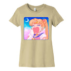 Crying Usagi Sky Women's Cotton Tee