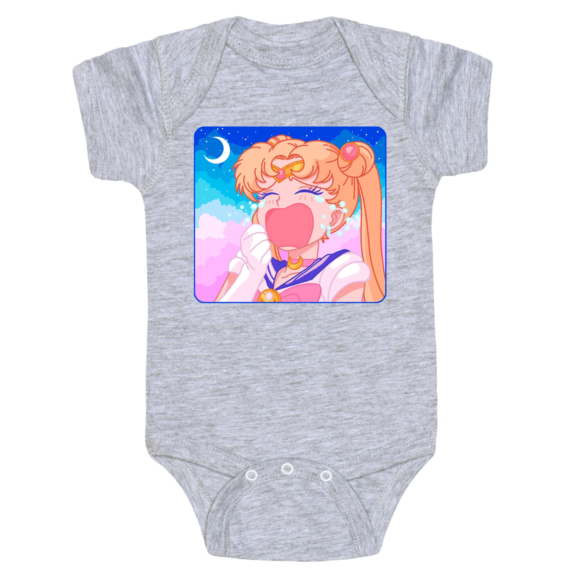 Crying Usagi Sky Baby One Piece
