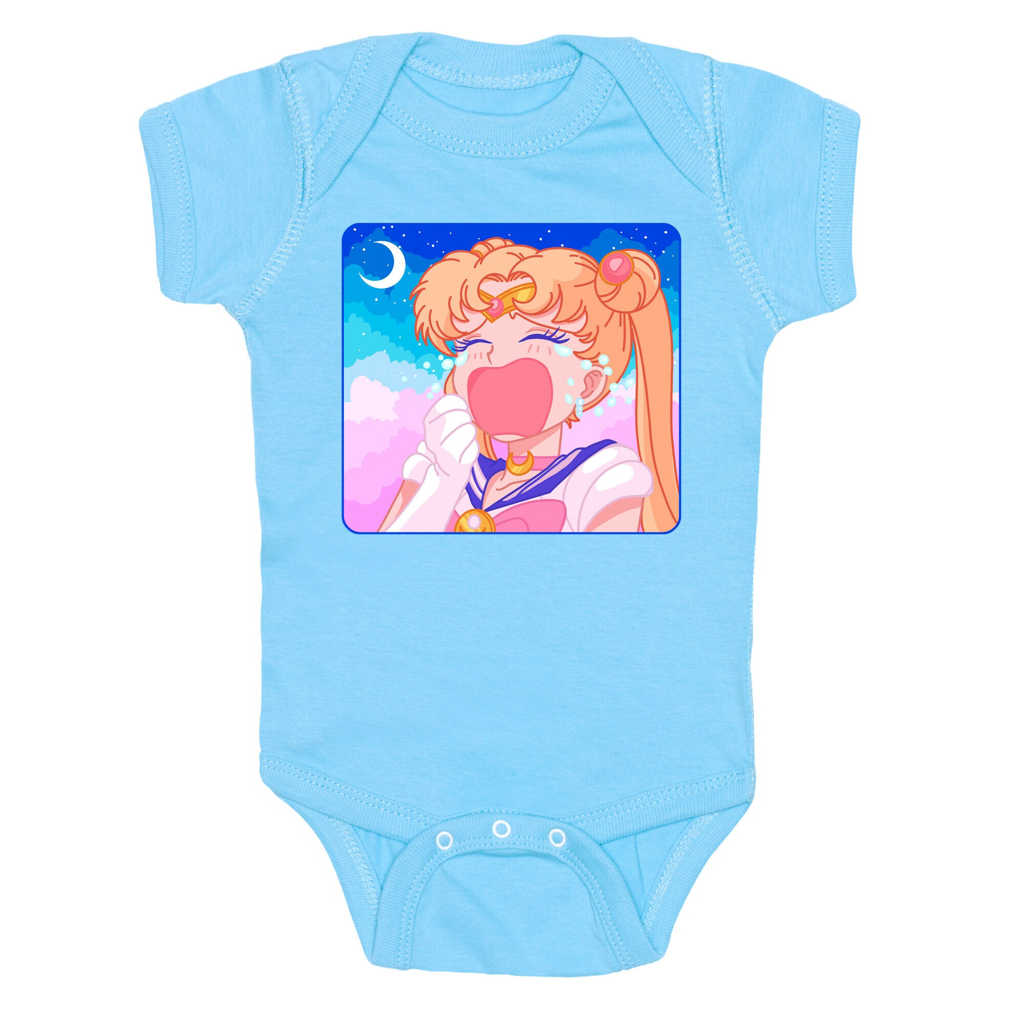 Crying Usagi Sky Baby One Piece