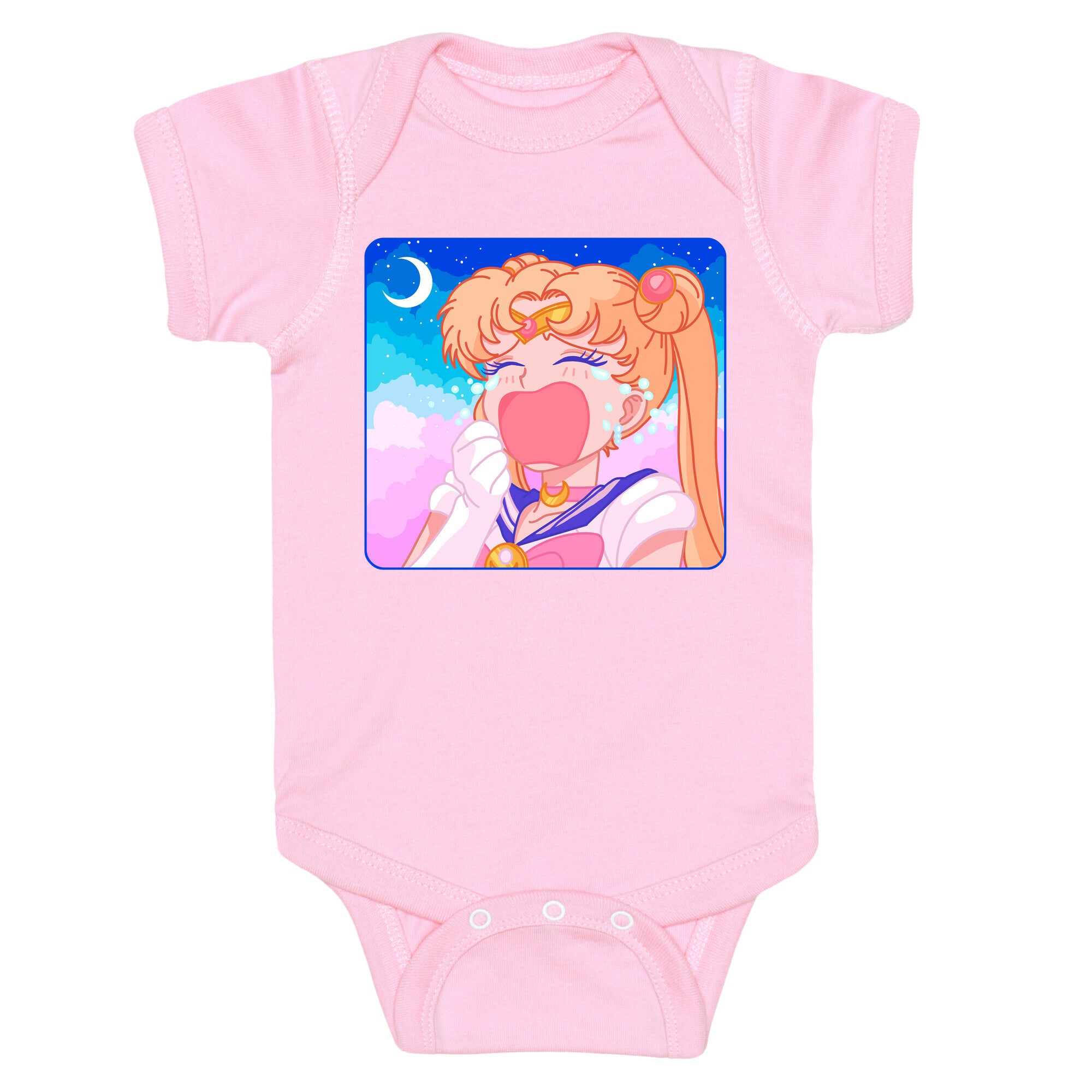 Crying Usagi Sky Baby One Piece