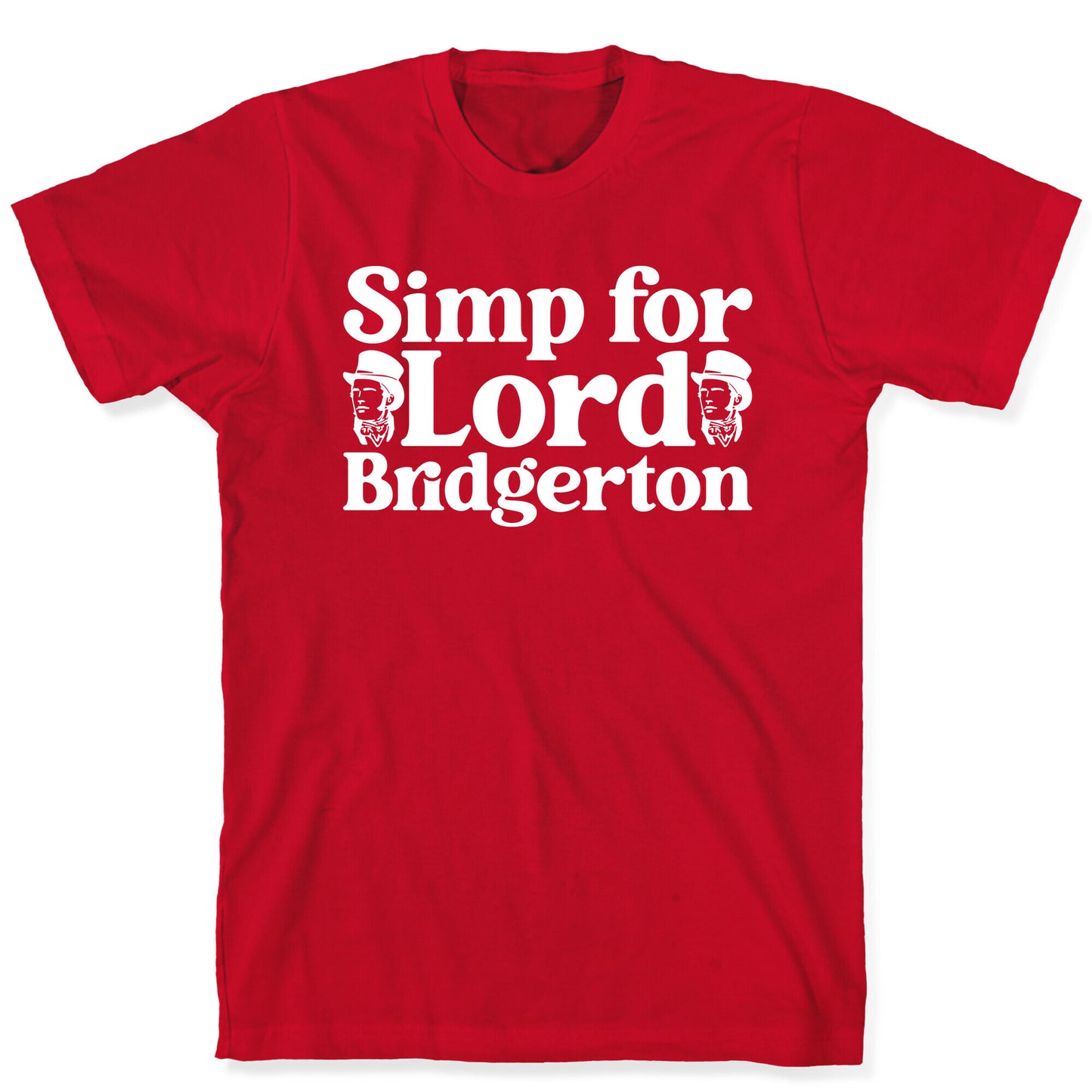 Simp For Lord Bridgerton Parody T-Shirt