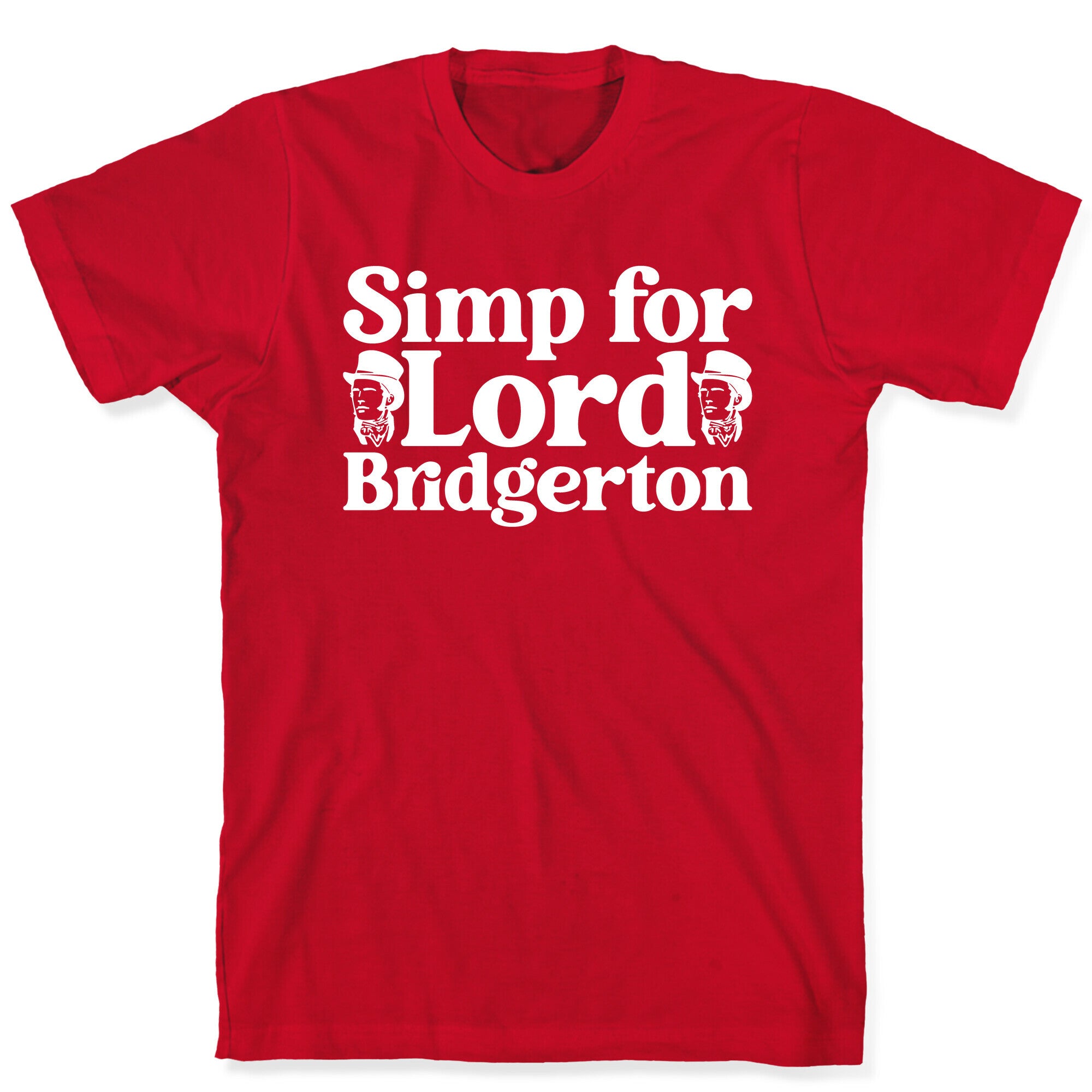 Simp For Lord Bridgerton Parody T-Shirt