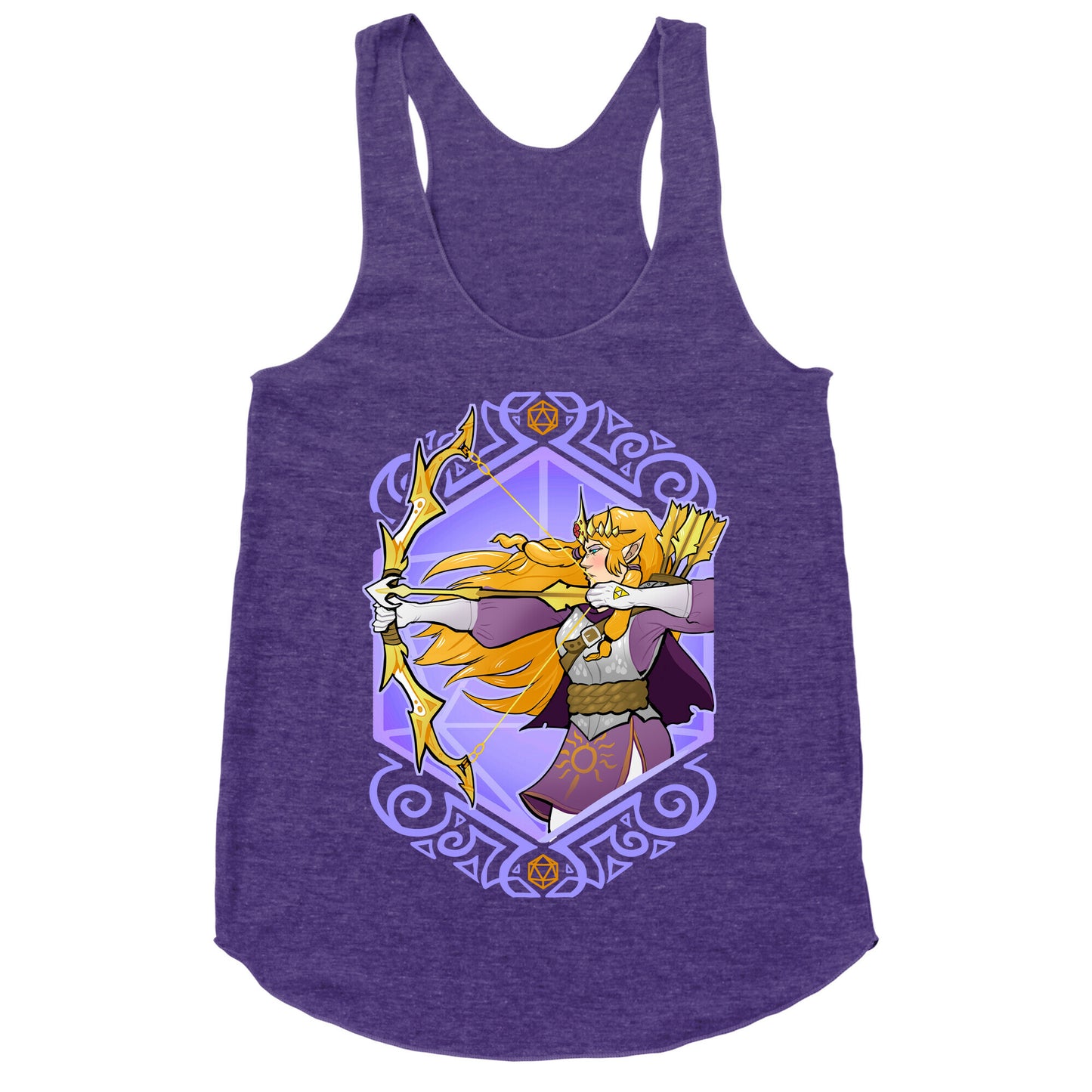 DnD Princesses: Zelda Archer Racerback Tank
