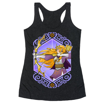 DnD Princesses: Zelda Archer Racerback Tank