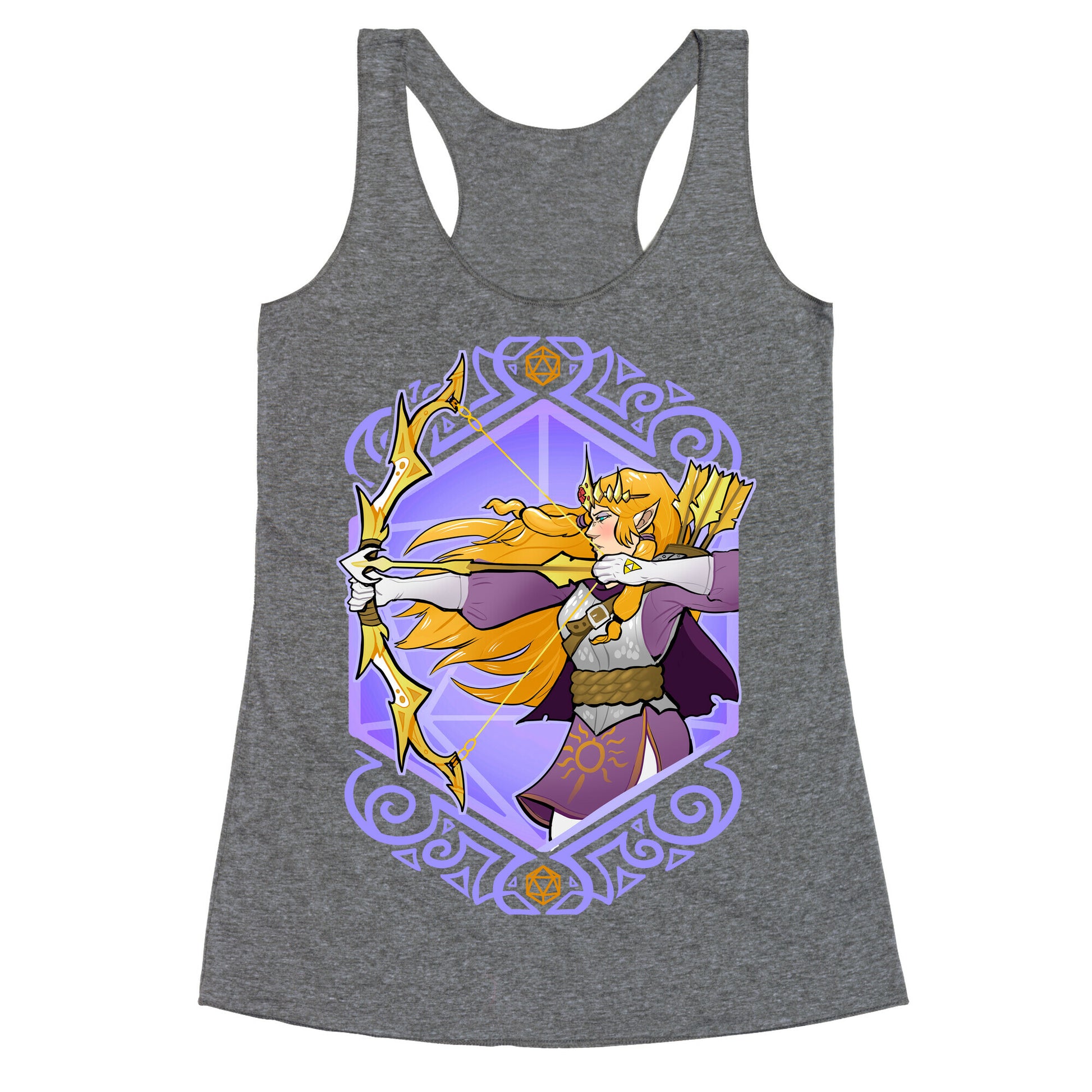 DnD Princesses: Zelda Archer Racerback Tank