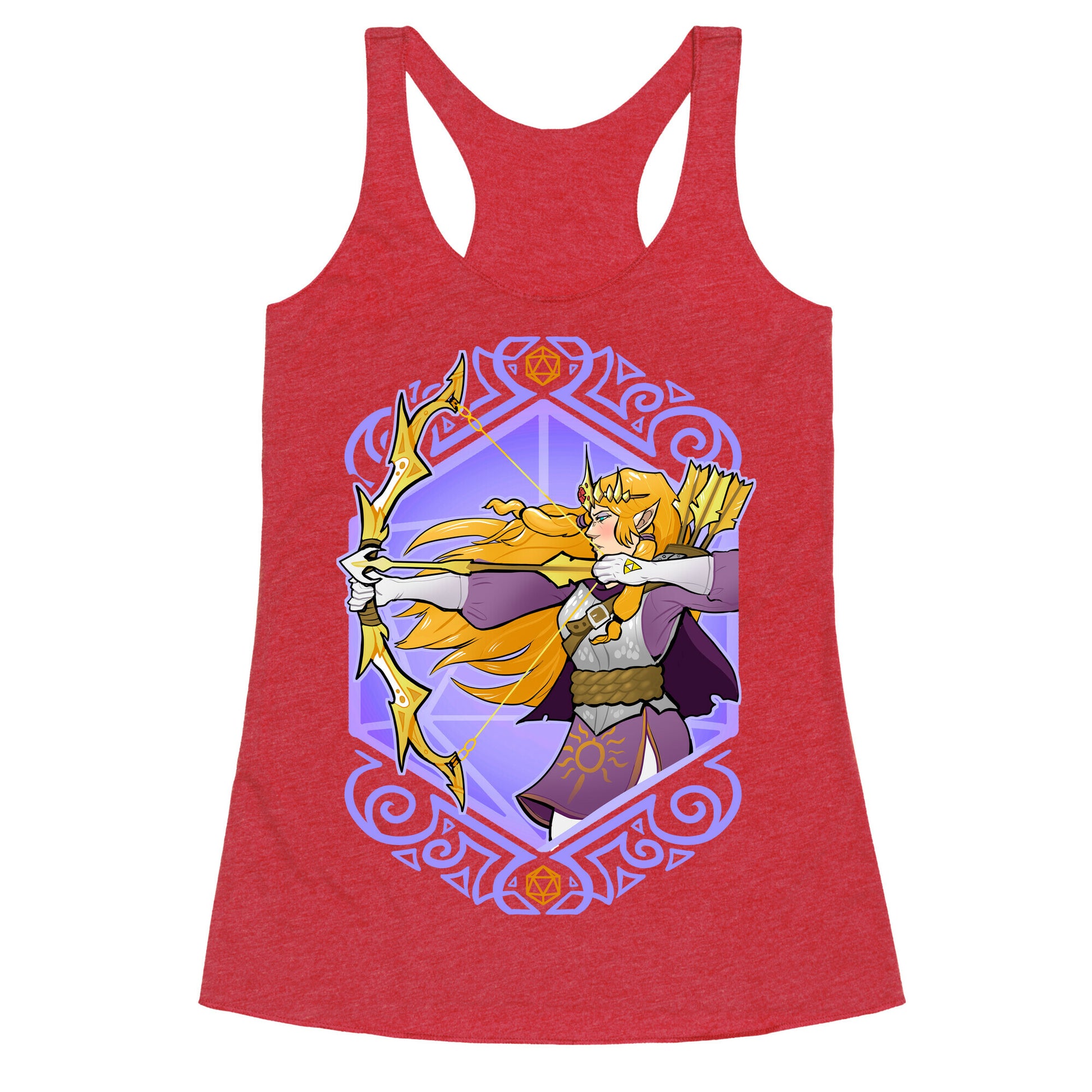DnD Princesses: Zelda Archer Racerback Tank