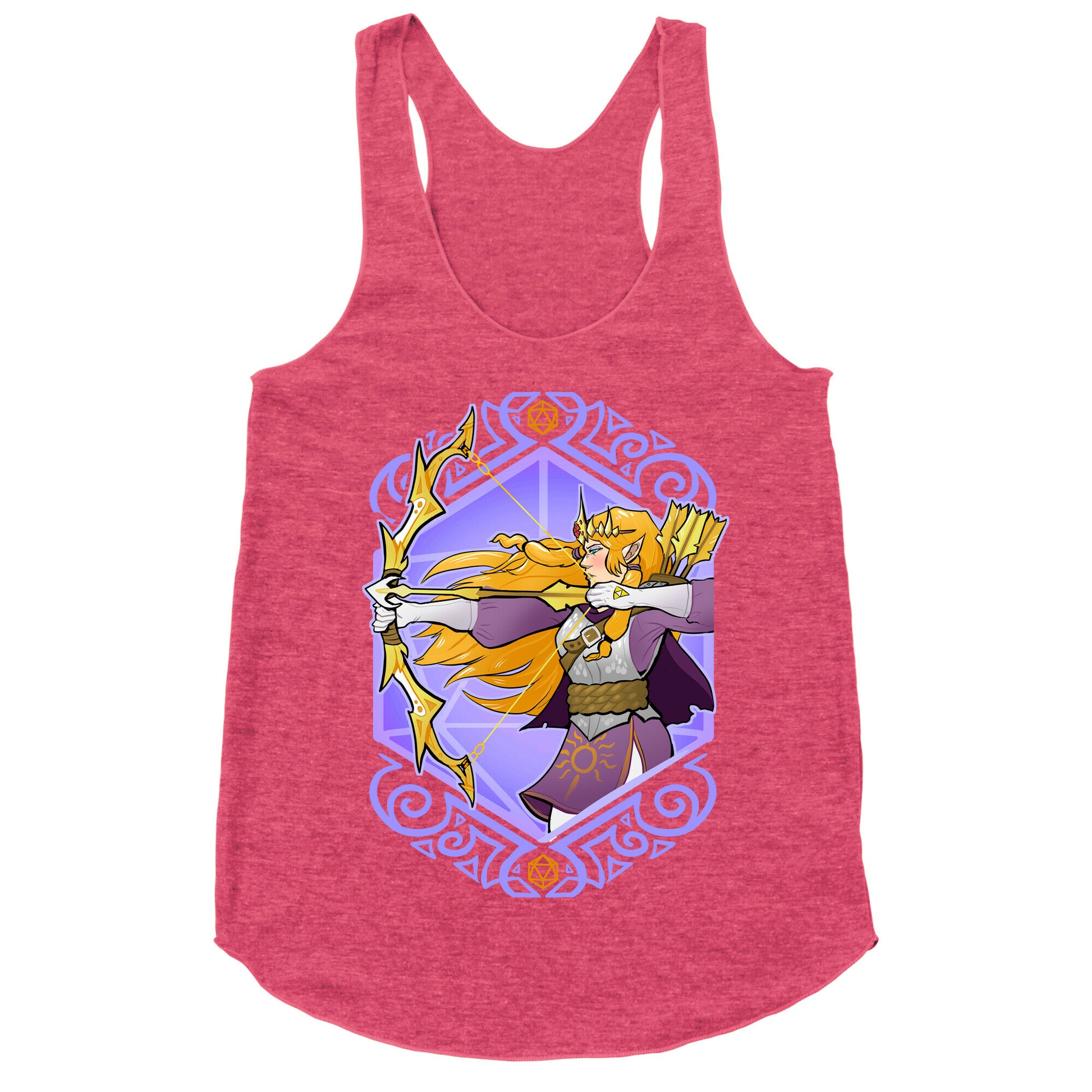 DnD Princesses: Zelda Archer Racerback Tank