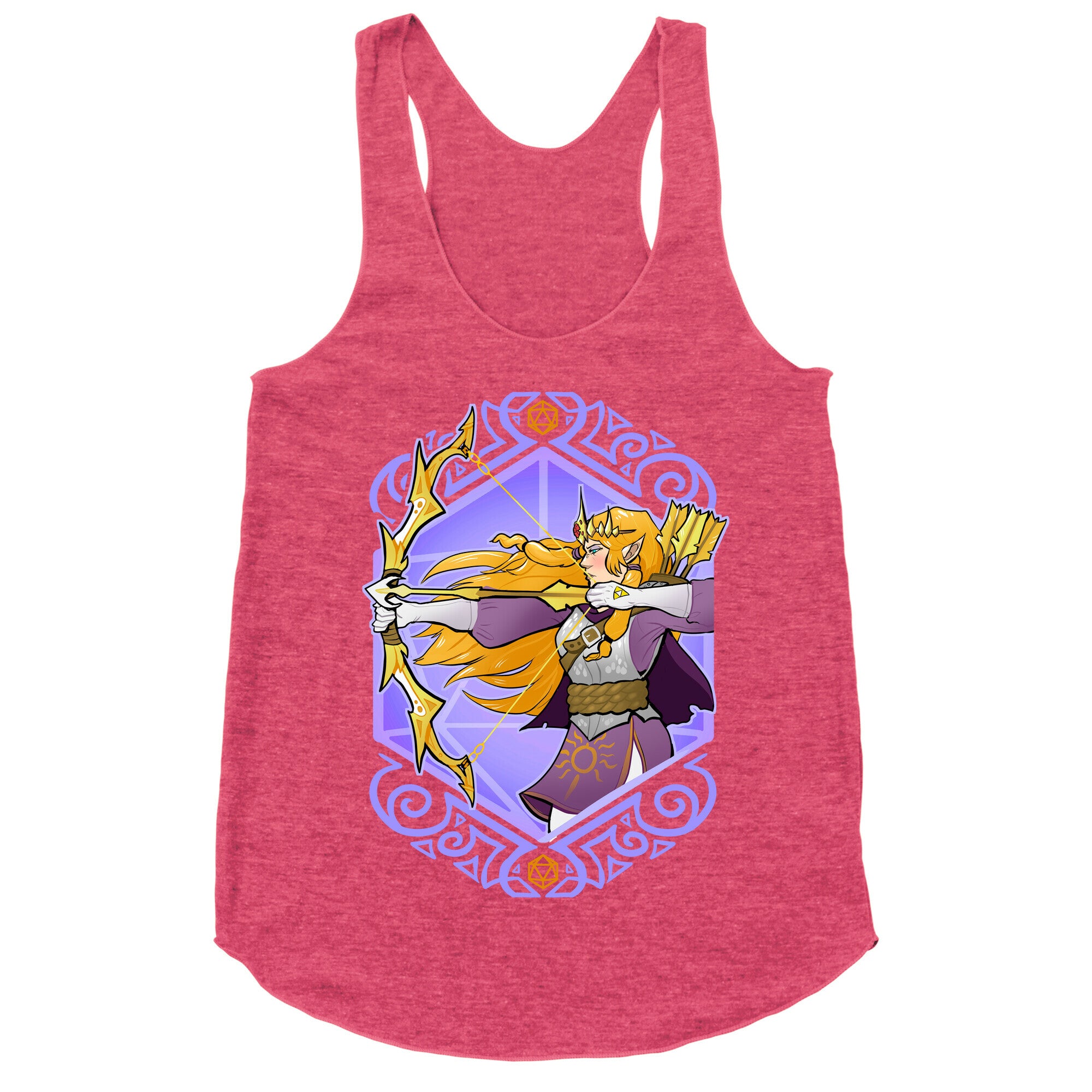 DnD Princesses: Zelda Archer Racerback Tank
