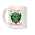 No Thoughts Only Cthulhu Coffee Mug