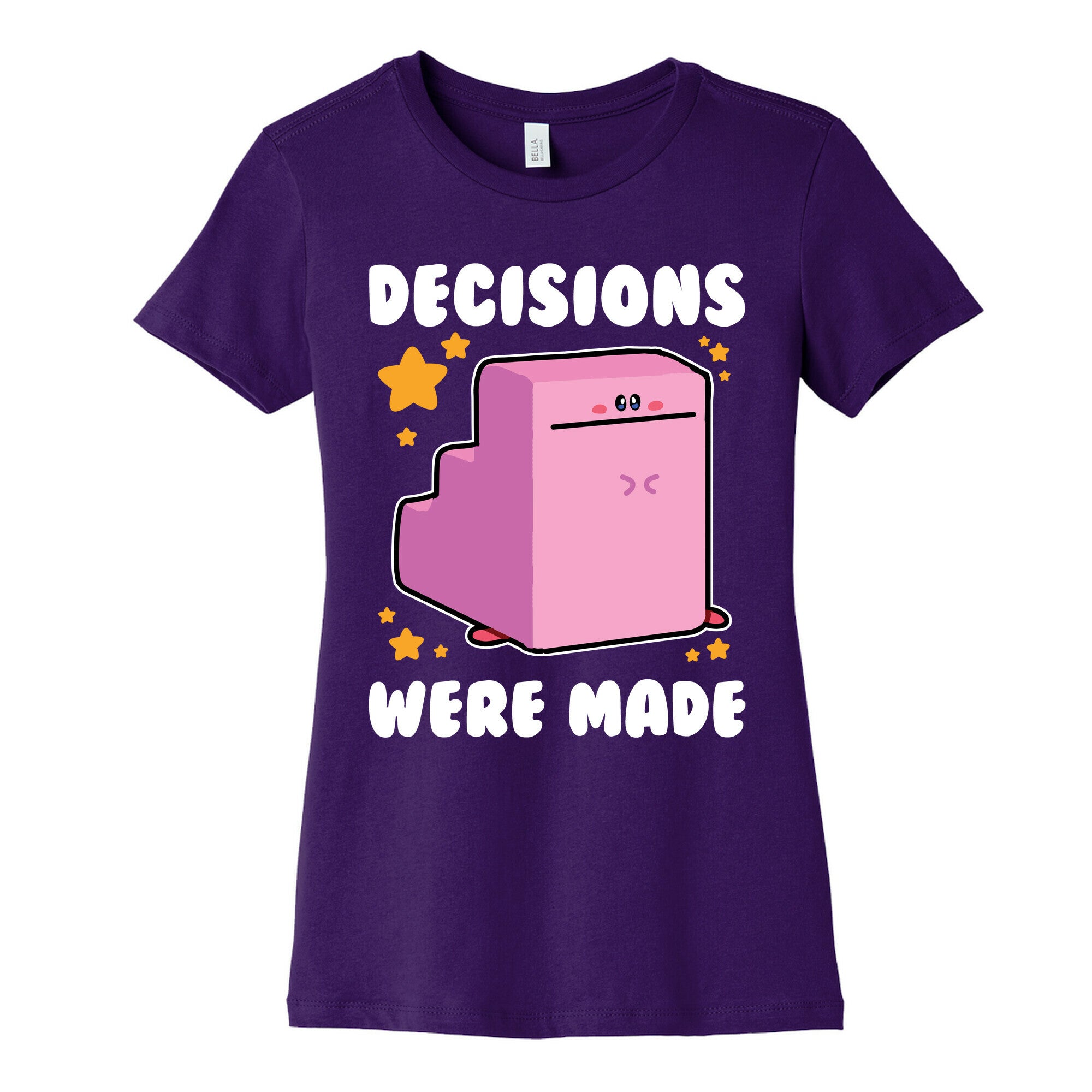 Decisions Were Made Women's Cotton Tee