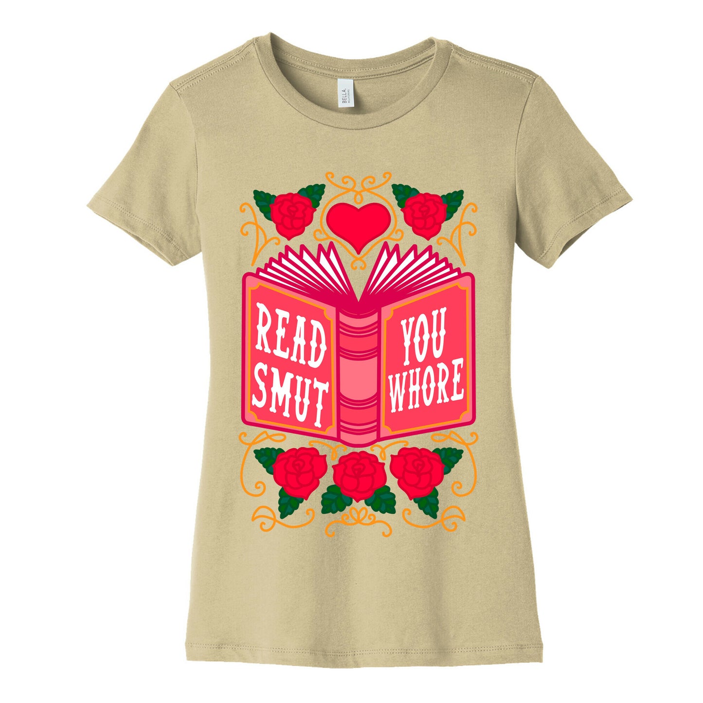 Read Smut You Whore Women's Cotton Tee