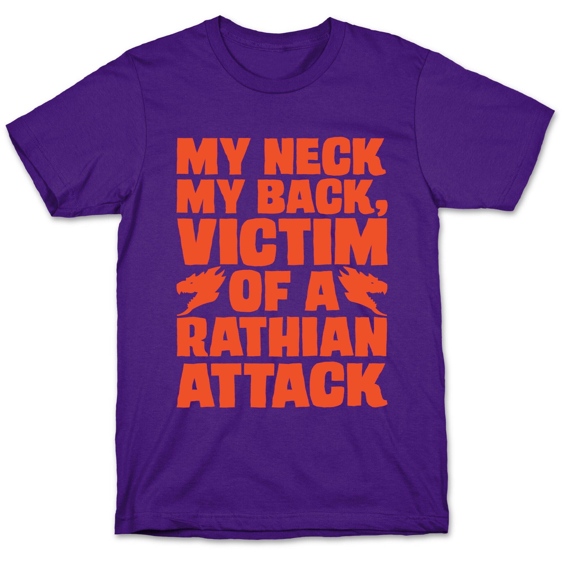 My Neck My Back Victim of A Rathian Attack Parody T-Shirt