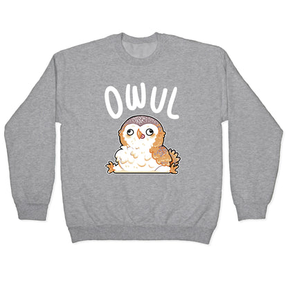 Derpy Owl Owul Crewneck Sweatshirt