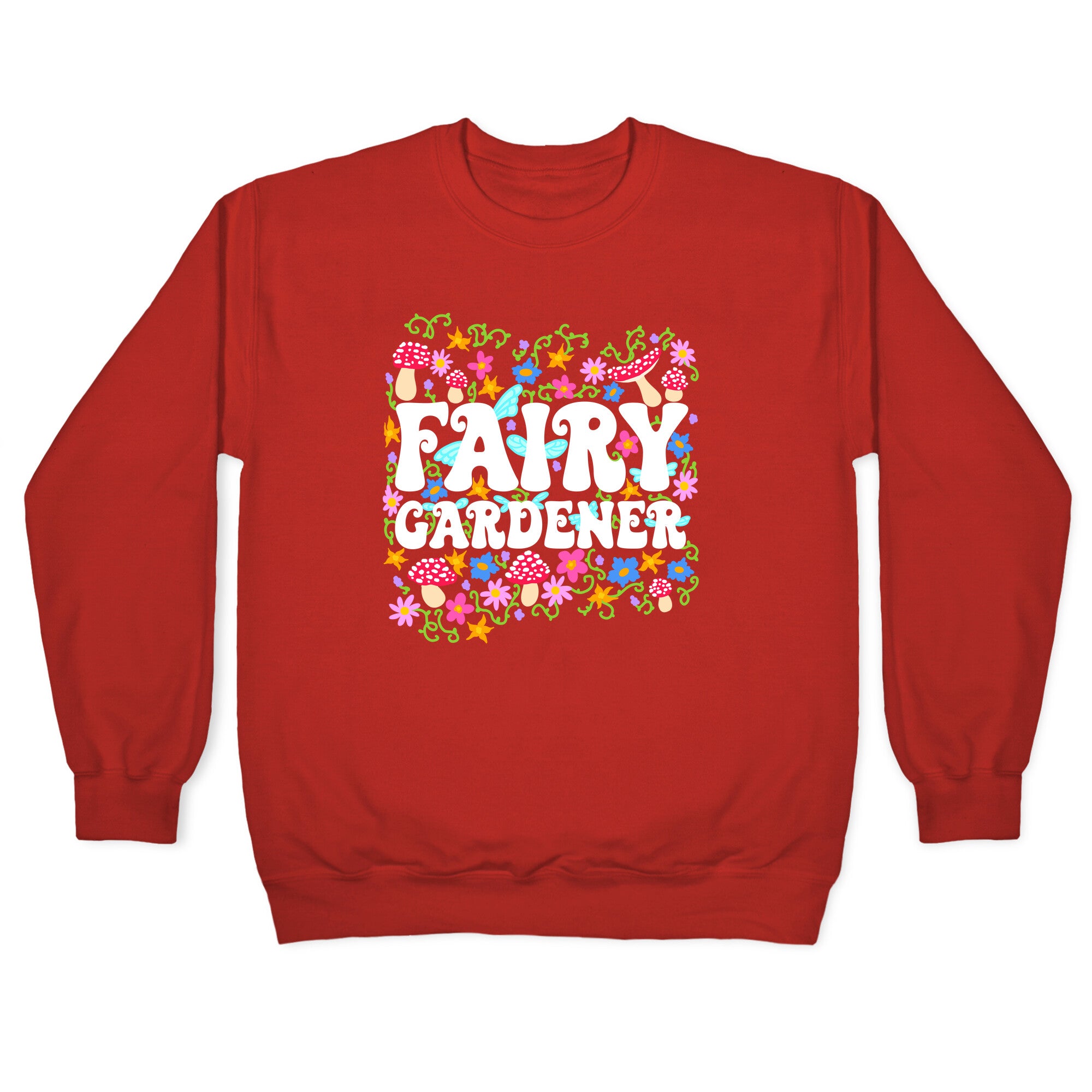 Fairy Gardener Crewneck Sweatshirt