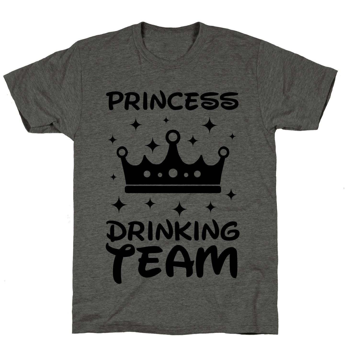 Princess Drinking Team Unisex Triblend Tee