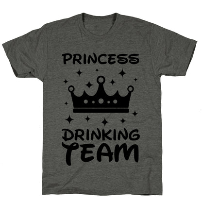 Princess Drinking Team Unisex Triblend Tee