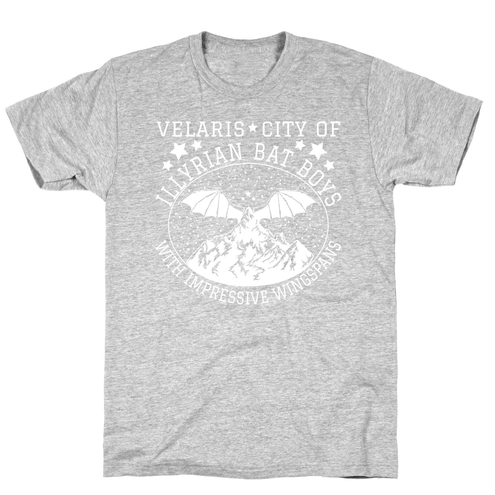 City Of Illyrian Bat Boys With Impressive Wingspans T-Shirt