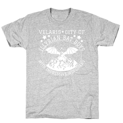 City Of Illyrian Bat Boys With Impressive Wingspans T-Shirt