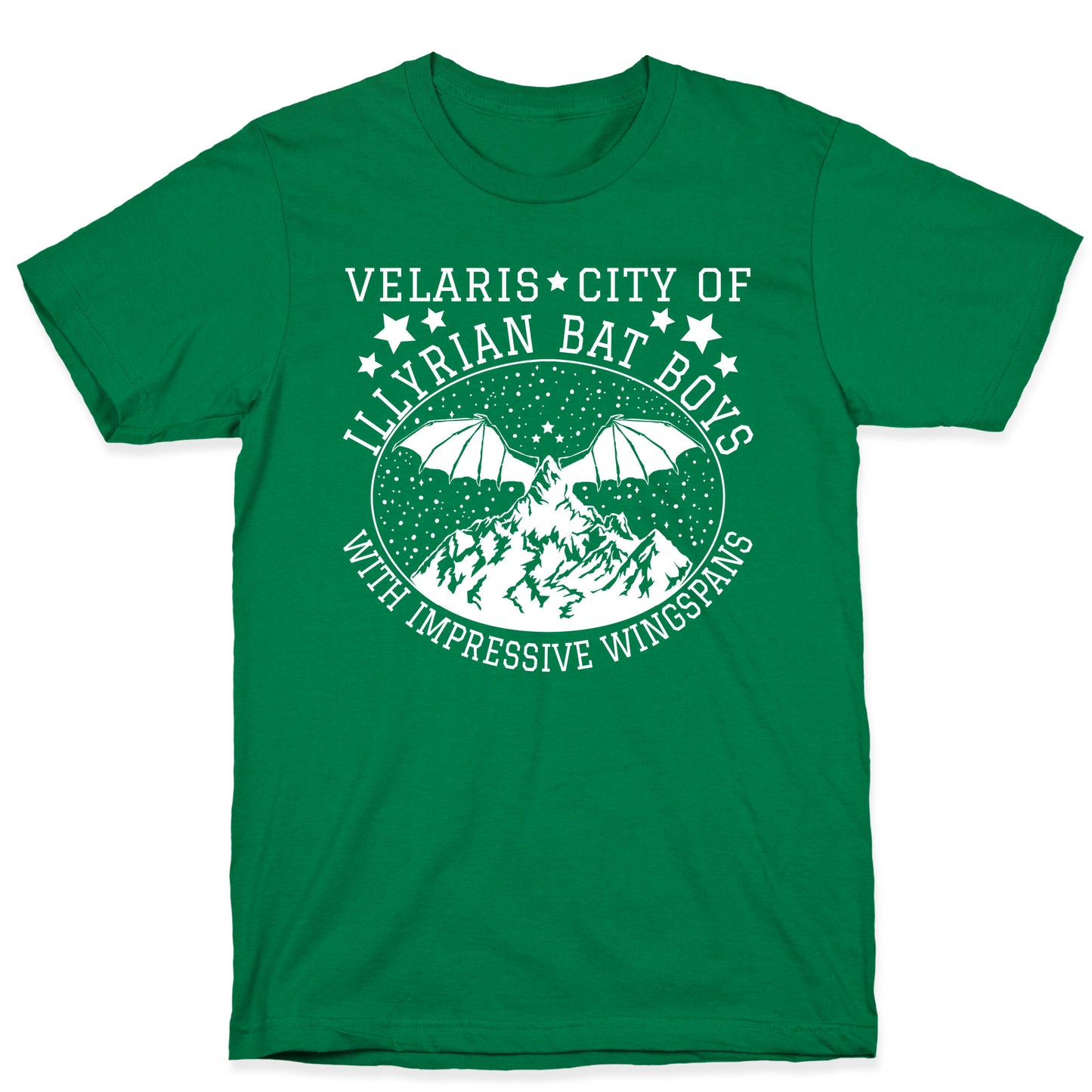 City Of Illyrian Bat Boys With Impressive Wingspans T-Shirt