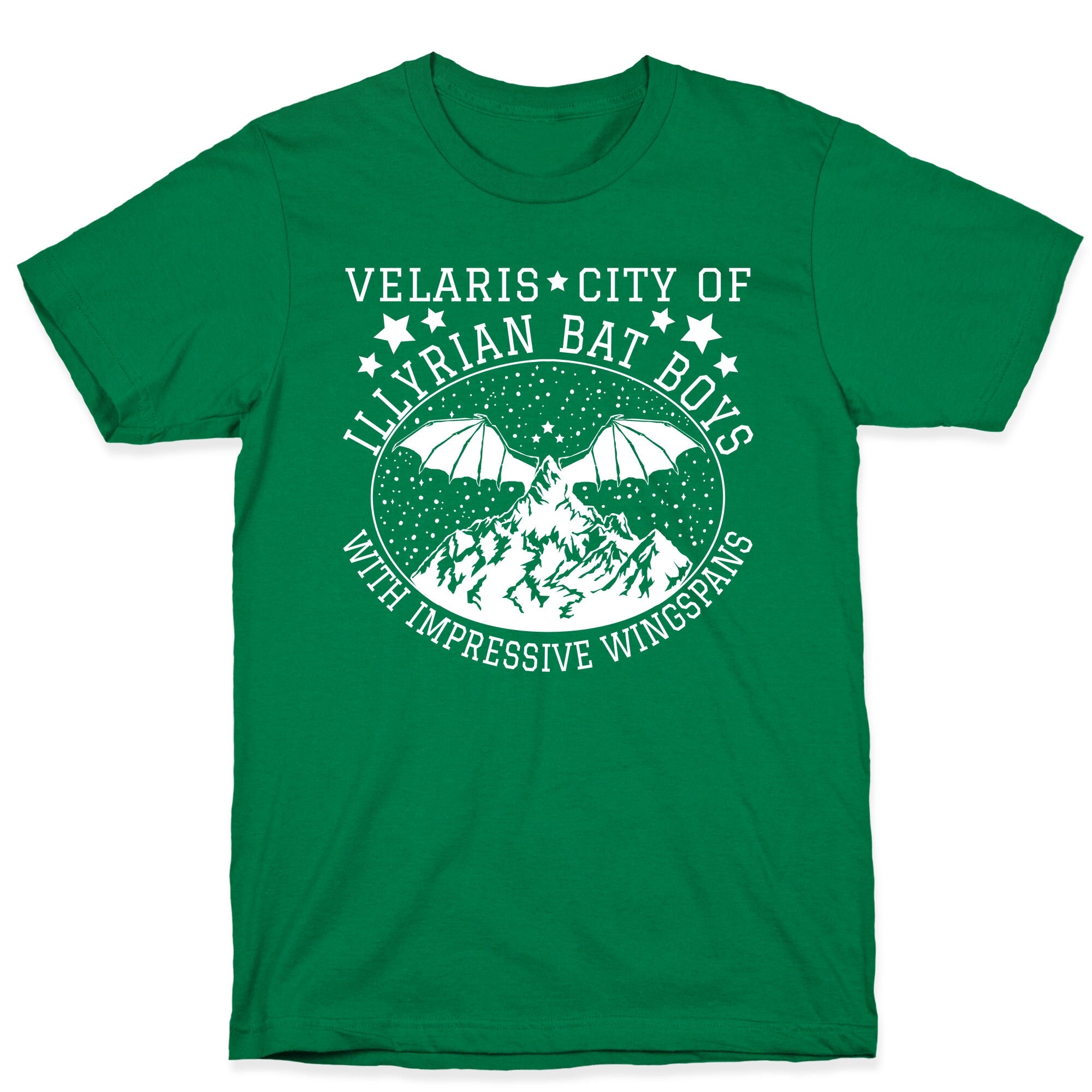 City Of Illyrian Bat Boys With Impressive Wingspans T-Shirt