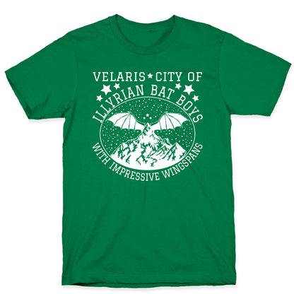 City Of Illyrian Bat Boys With Impressive Wingspans T-Shirt