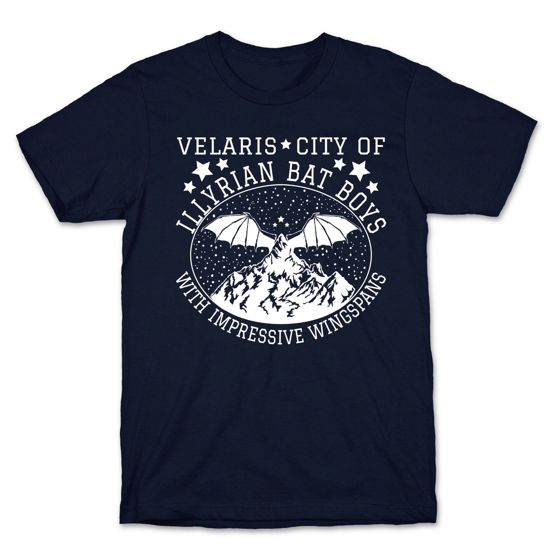 City Of Illyrian Bat Boys With Impressive Wingspans T-Shirt