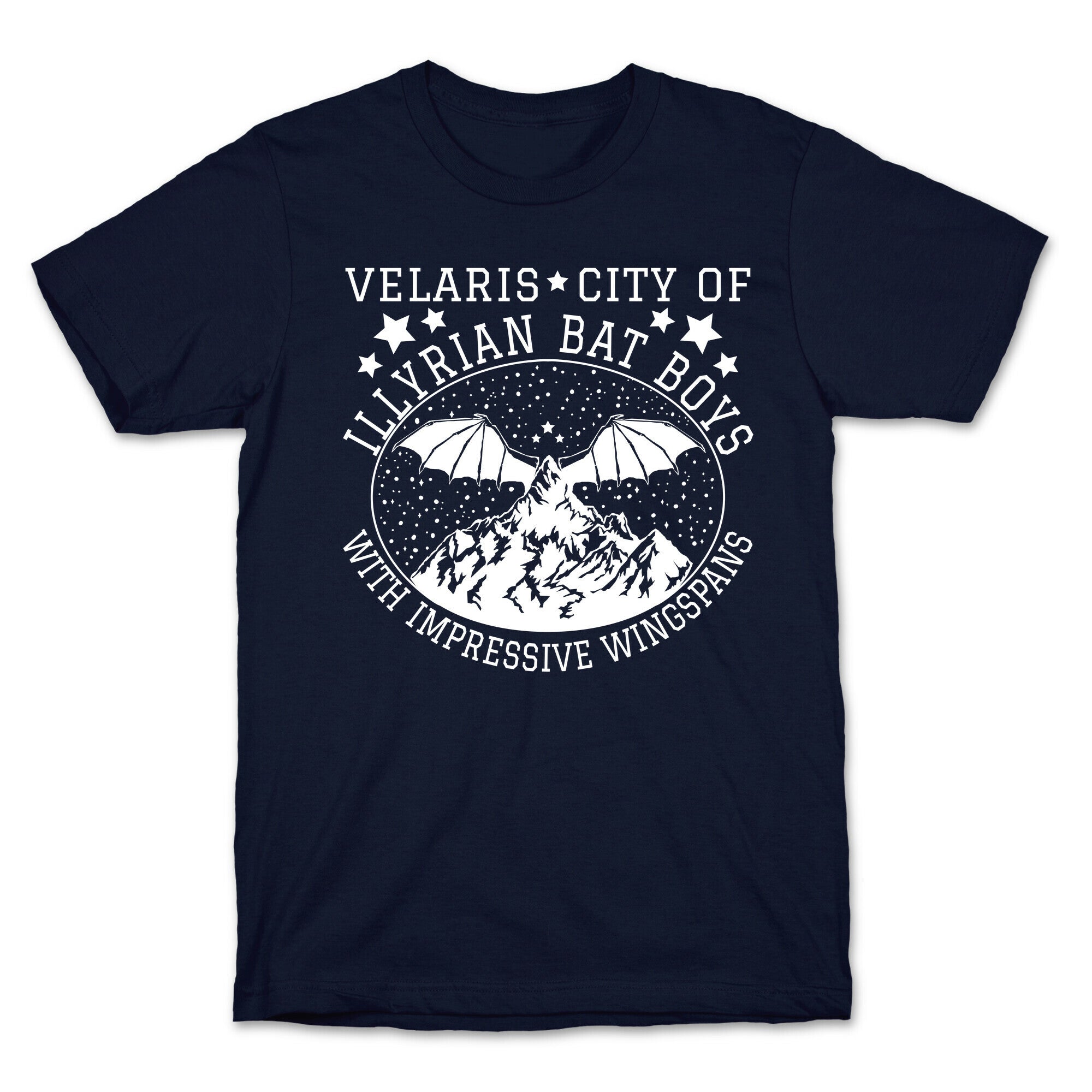 City Of Illyrian Bat Boys With Impressive Wingspans T-Shirt