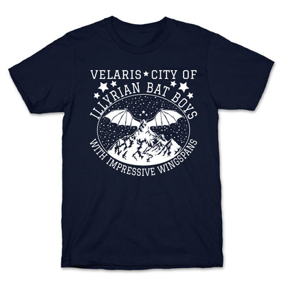 City Of Illyrian Bat Boys With Impressive Wingspans T-Shirt