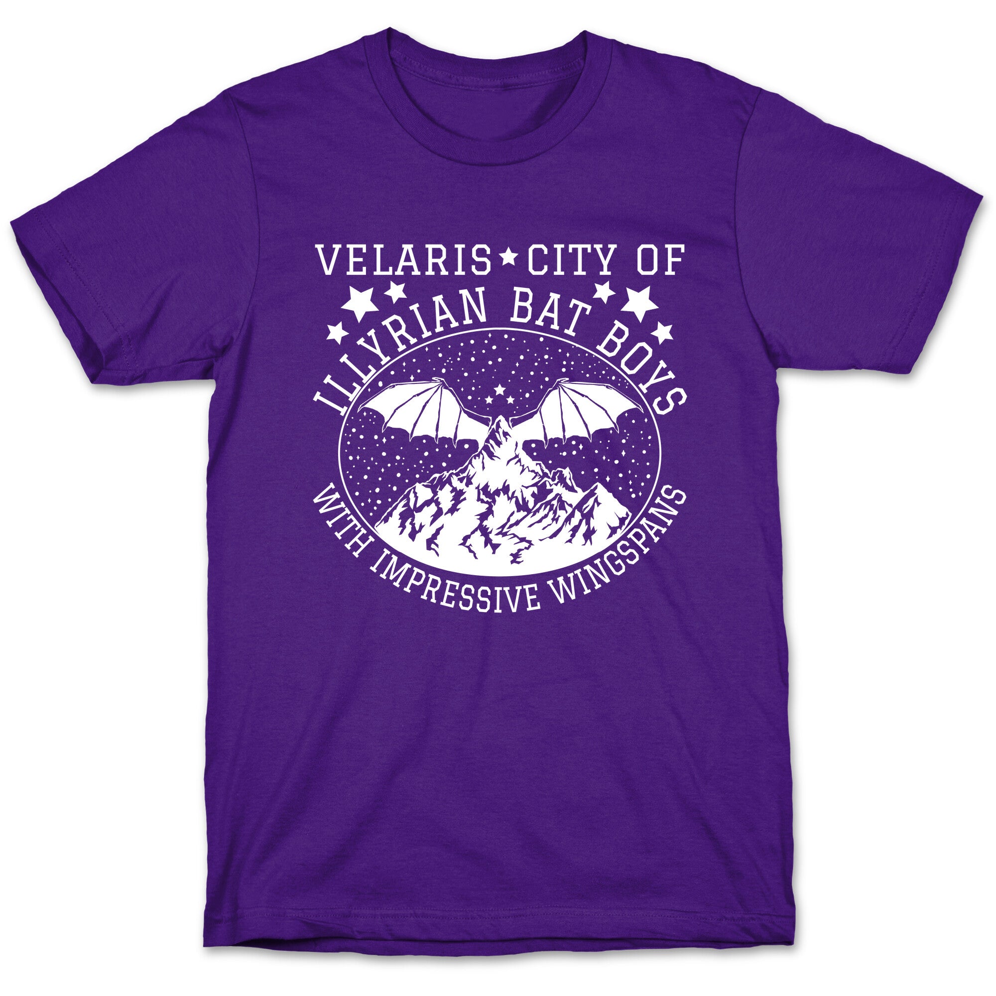 City Of Illyrian Bat Boys With Impressive Wingspans T-Shirt