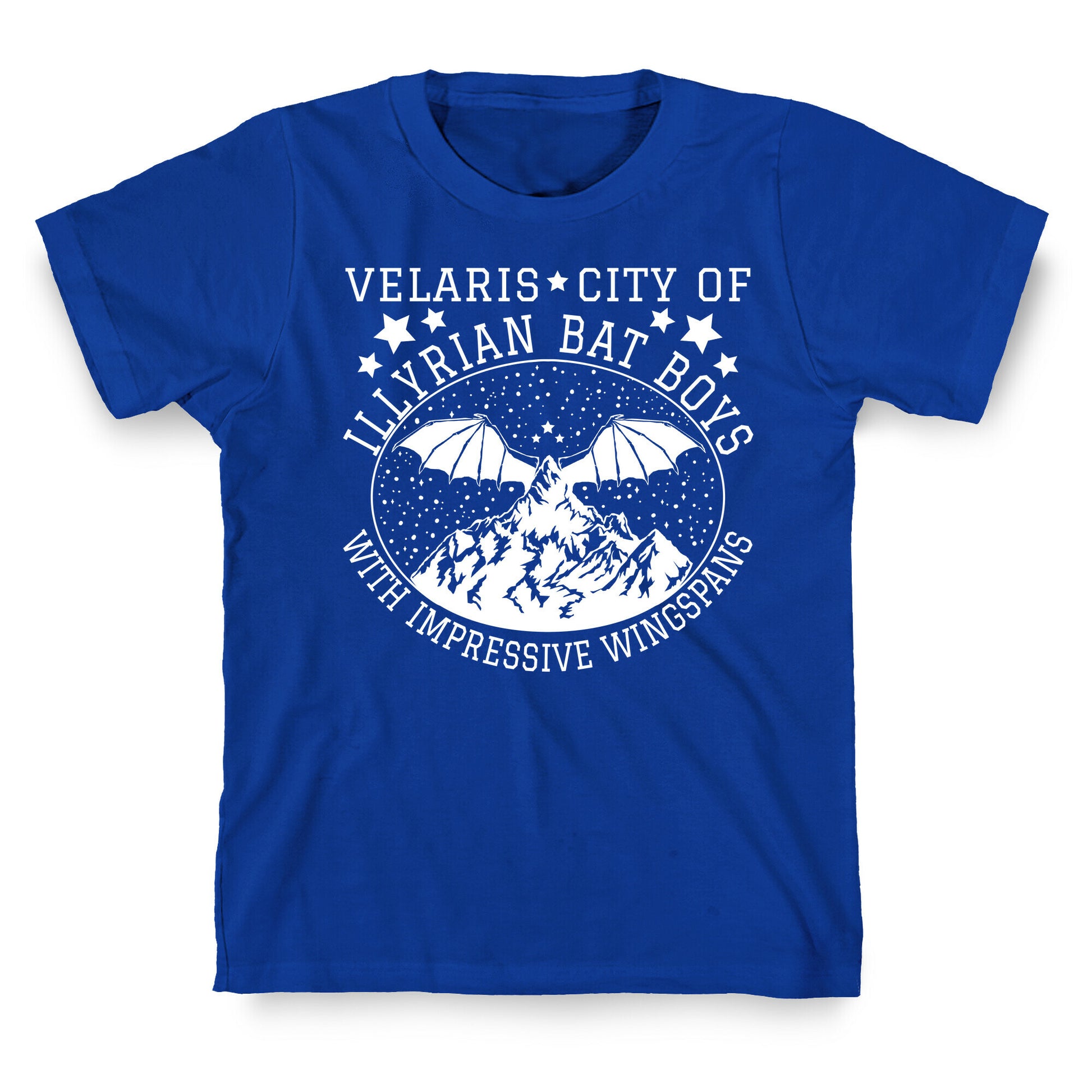 City Of Illyrian Bat Boys With Impressive Wingspans T-Shirt