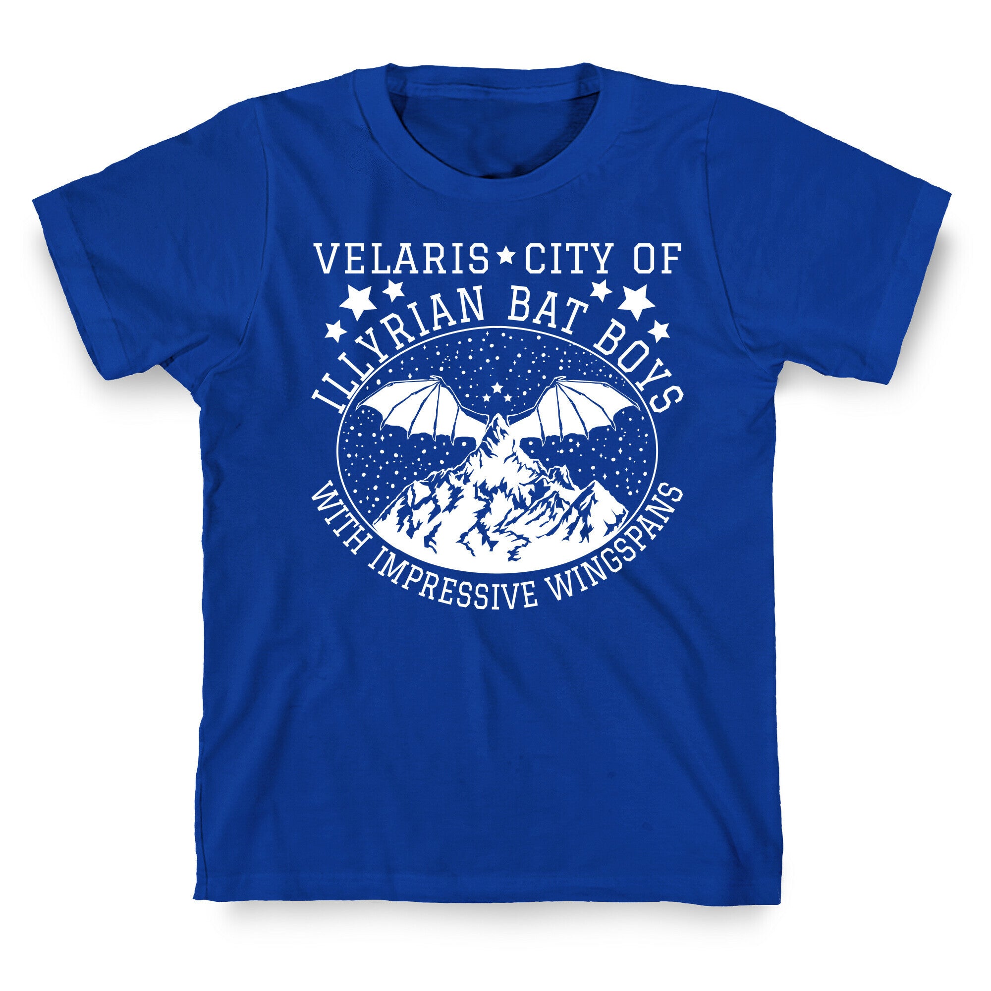 City Of Illyrian Bat Boys With Impressive Wingspans T-Shirt