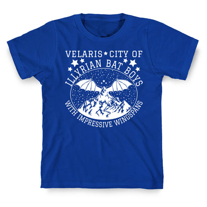 City Of Illyrian Bat Boys With Impressive Wingspans T-Shirt