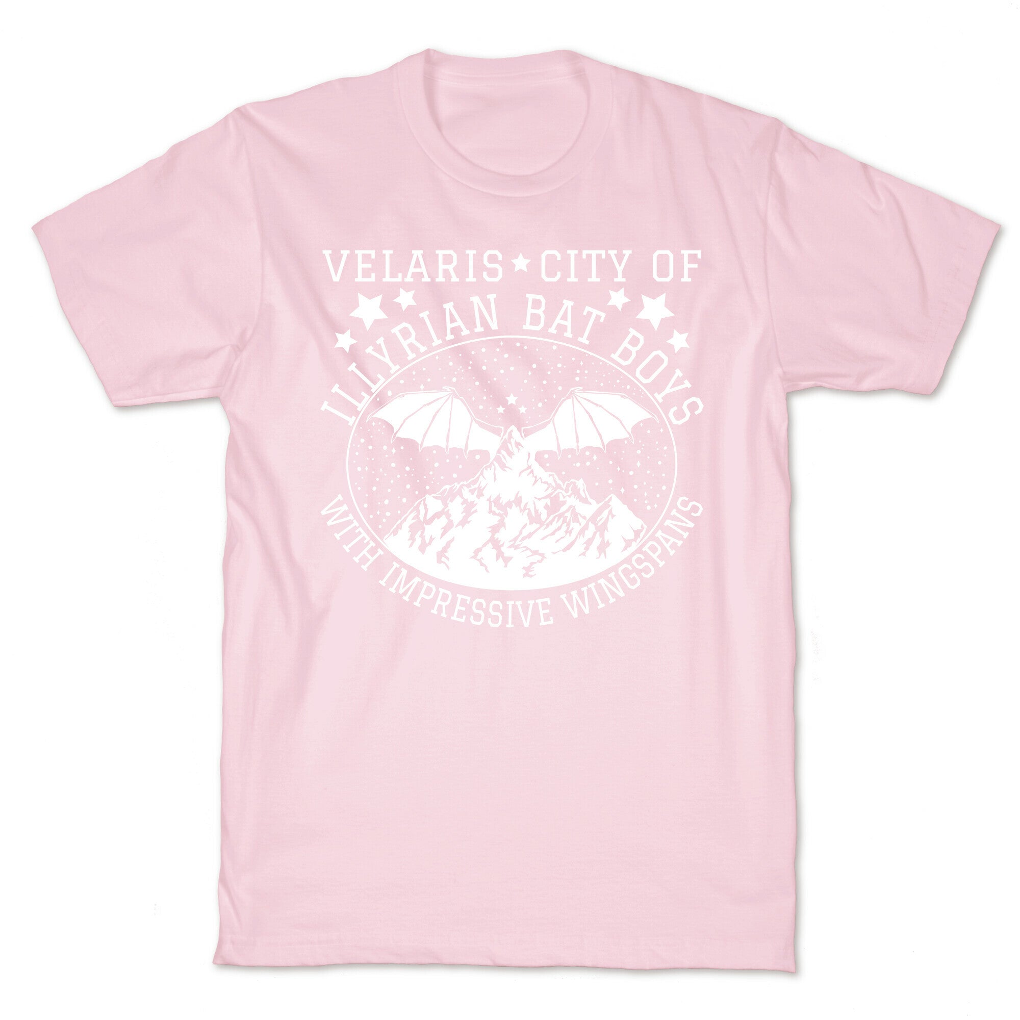City Of Illyrian Bat Boys With Impressive Wingspans T-Shirt