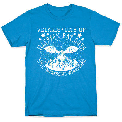City Of Illyrian Bat Boys With Impressive Wingspans T-Shirt