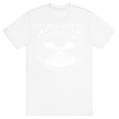 City Of Illyrian Bat Boys With Impressive Wingspans T-Shirt