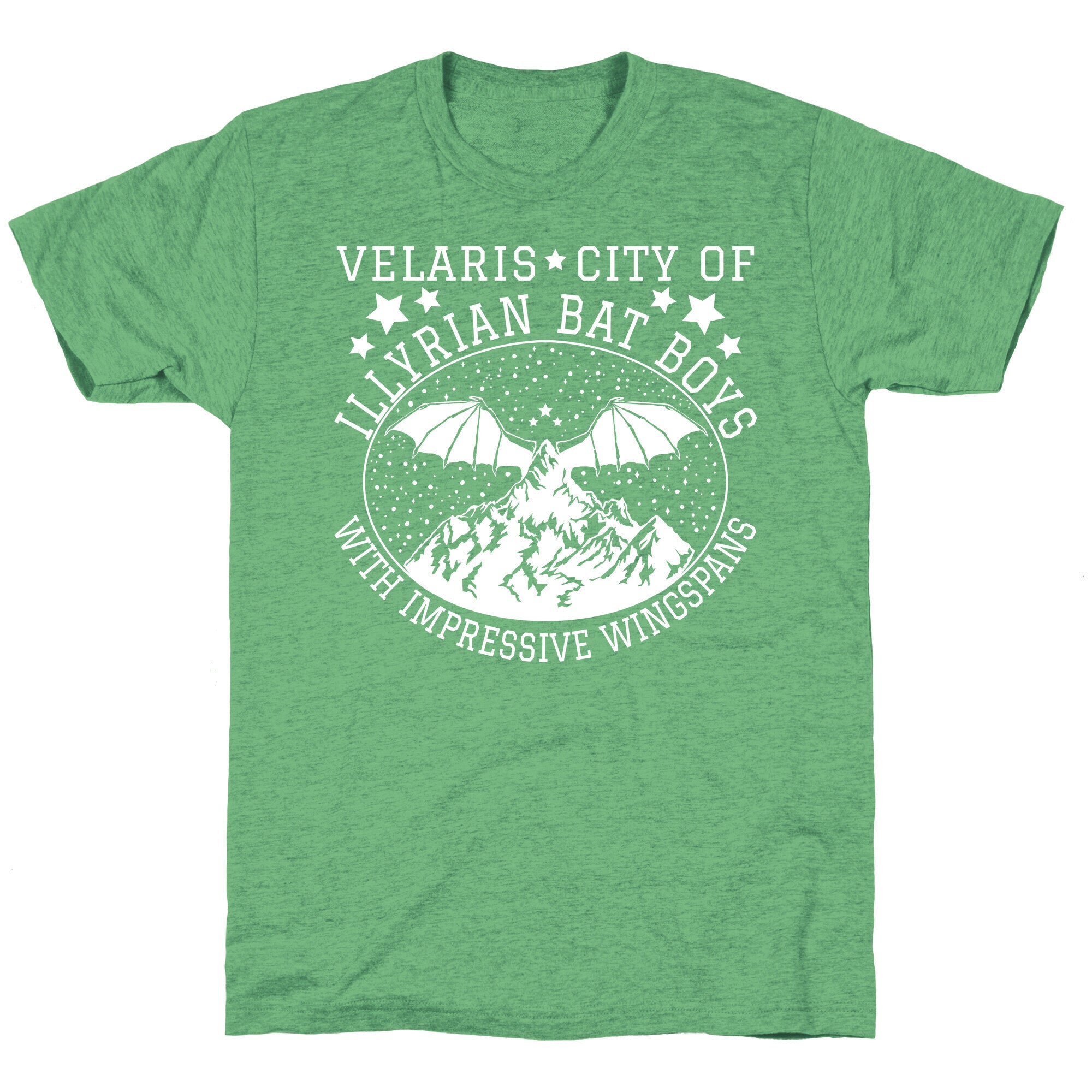 City Of Illyrian Bat Boys With Impressive Wingspans Unisex Triblend Tee