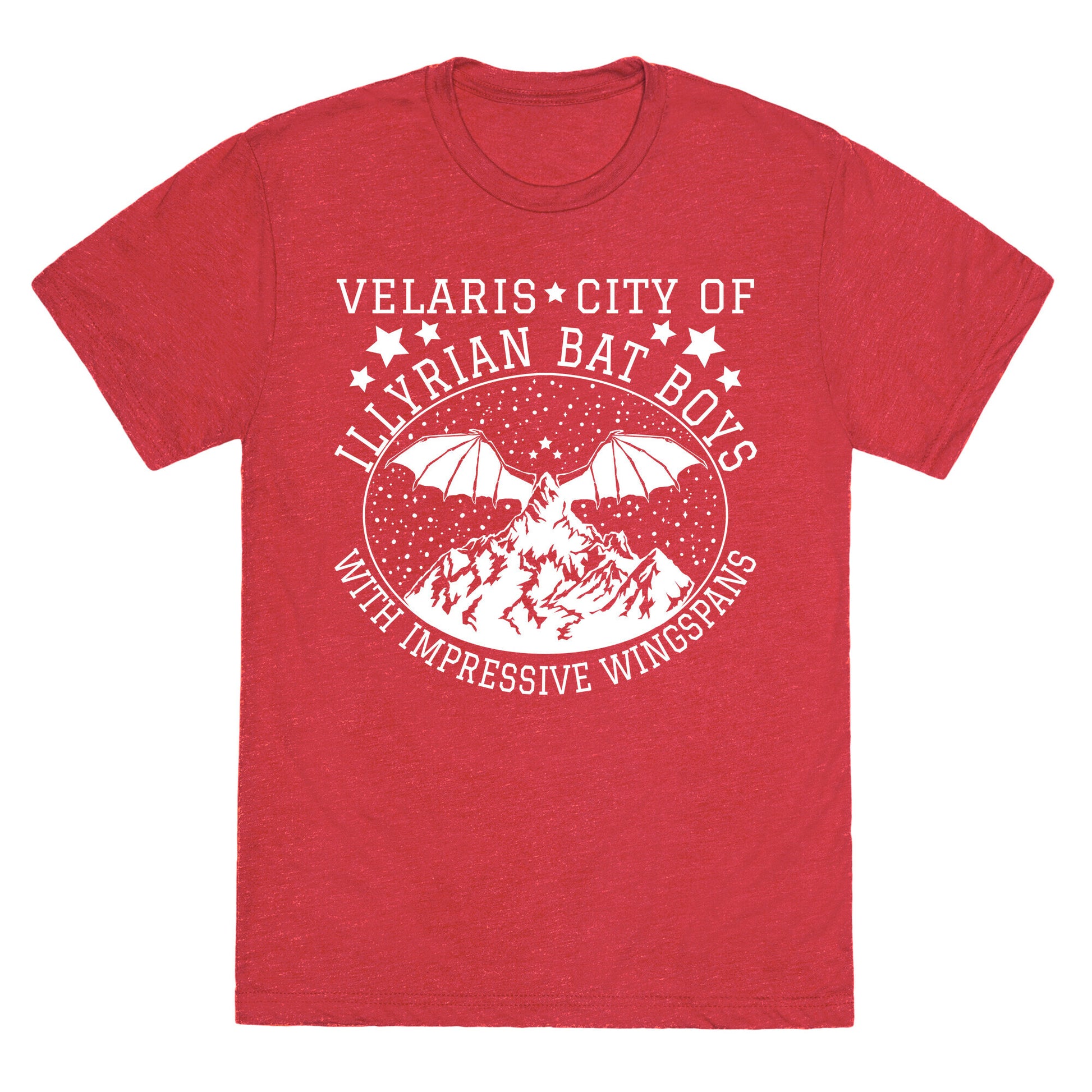 City Of Illyrian Bat Boys With Impressive Wingspans Unisex Triblend Tee