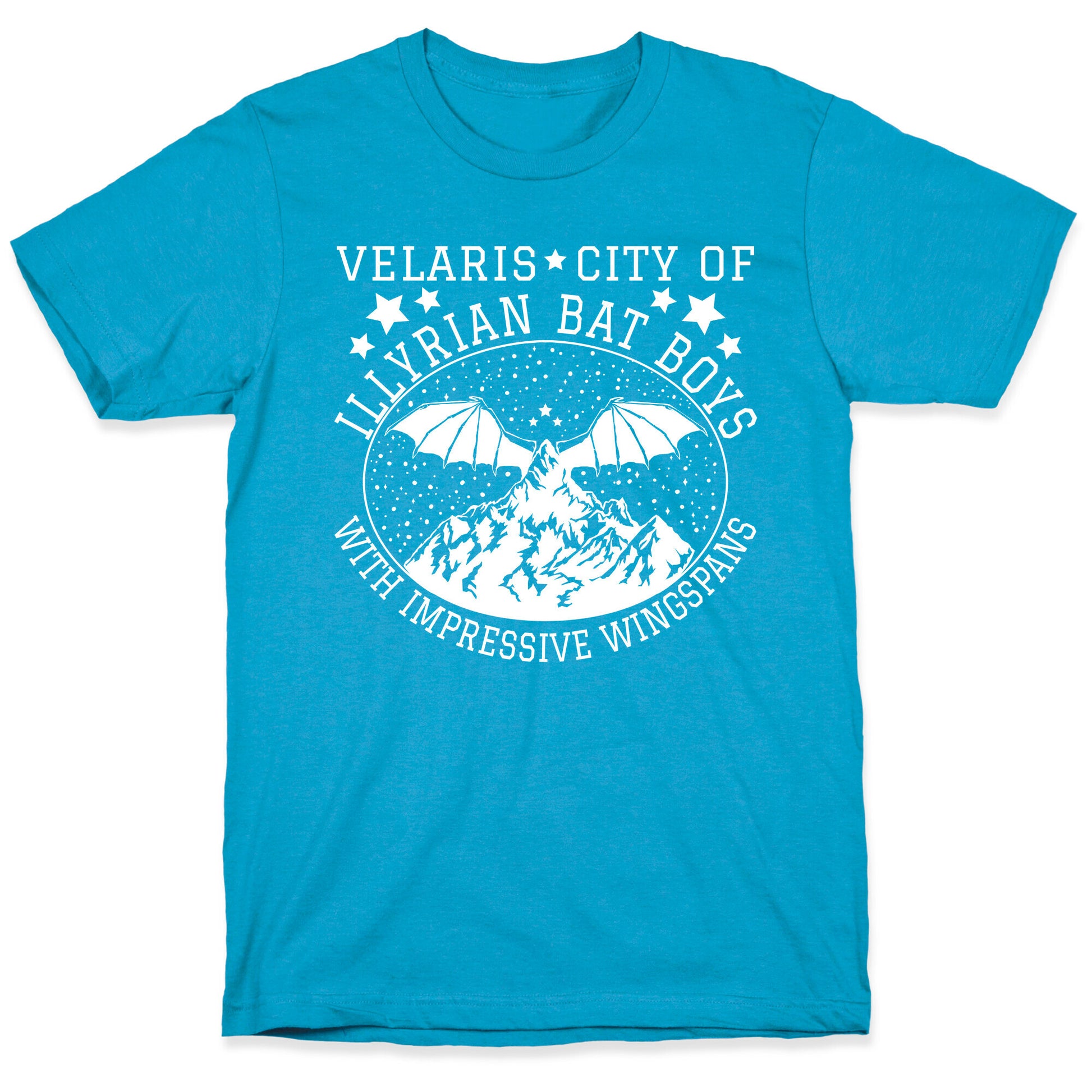 City Of Illyrian Bat Boys With Impressive Wingspans Unisex Triblend Tee