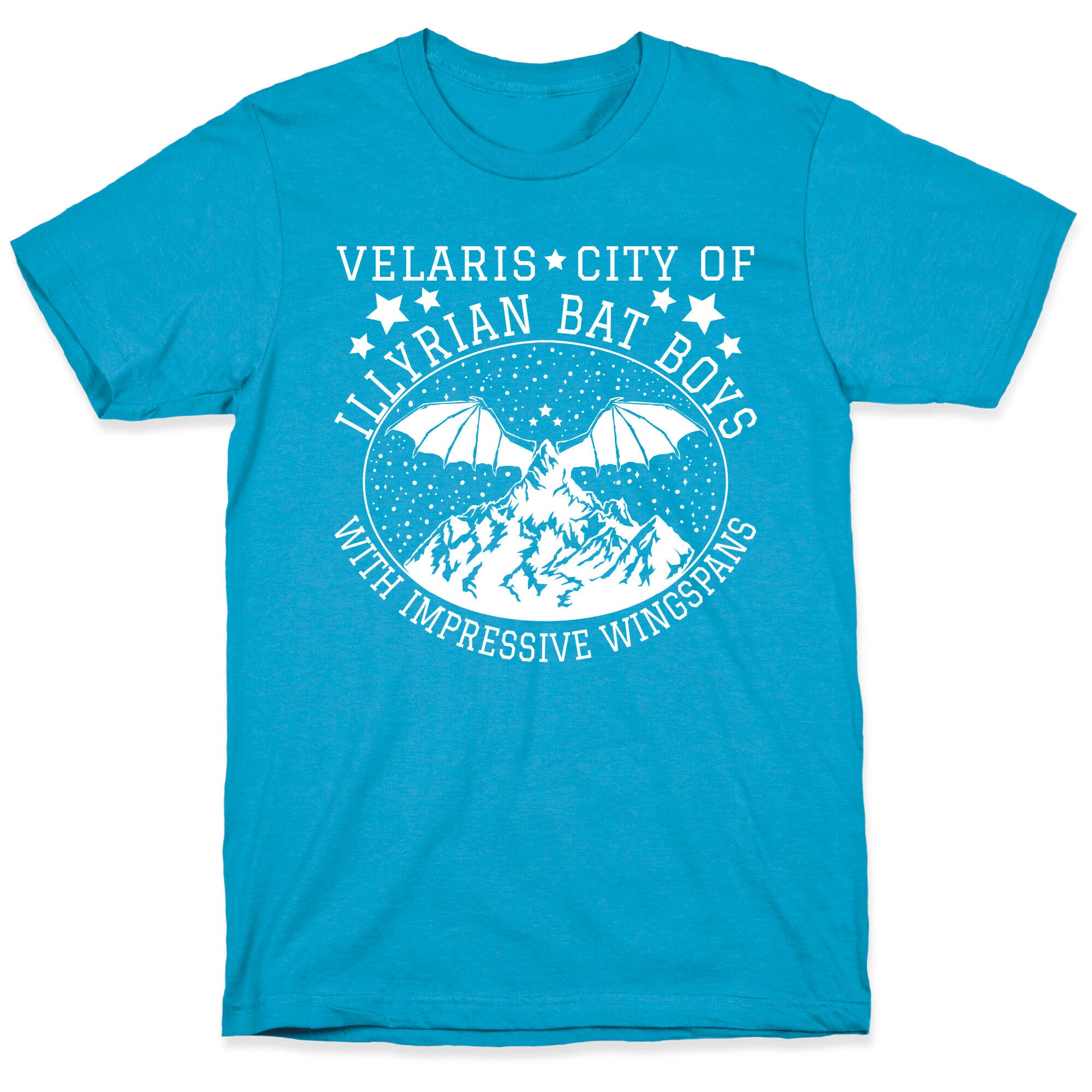 City Of Illyrian Bat Boys With Impressive Wingspans Unisex Triblend Tee