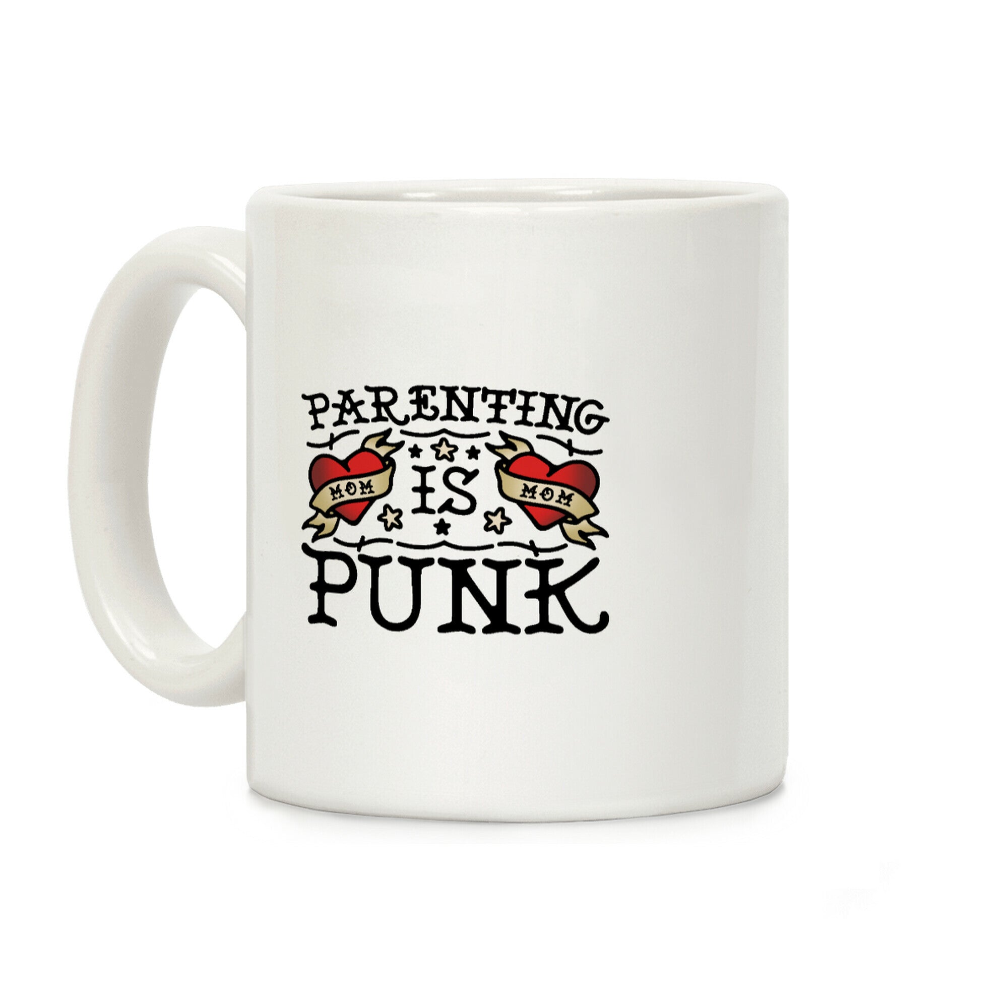 Parenting Is Punk Mom Coffee Mug