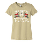 Parenting Is Punk Mom and Dad Women's Cotton Tee