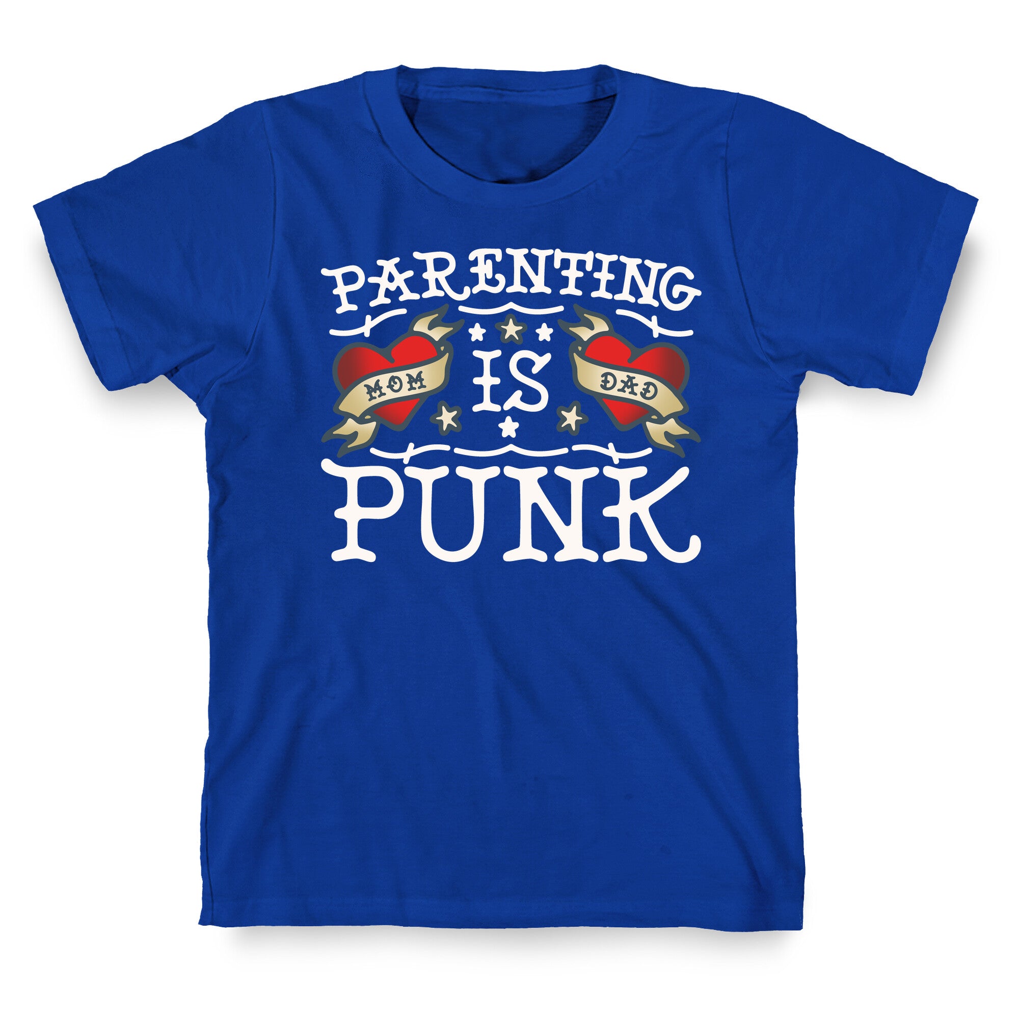 Parenting Is Punk Mom and Dad T-Shirt