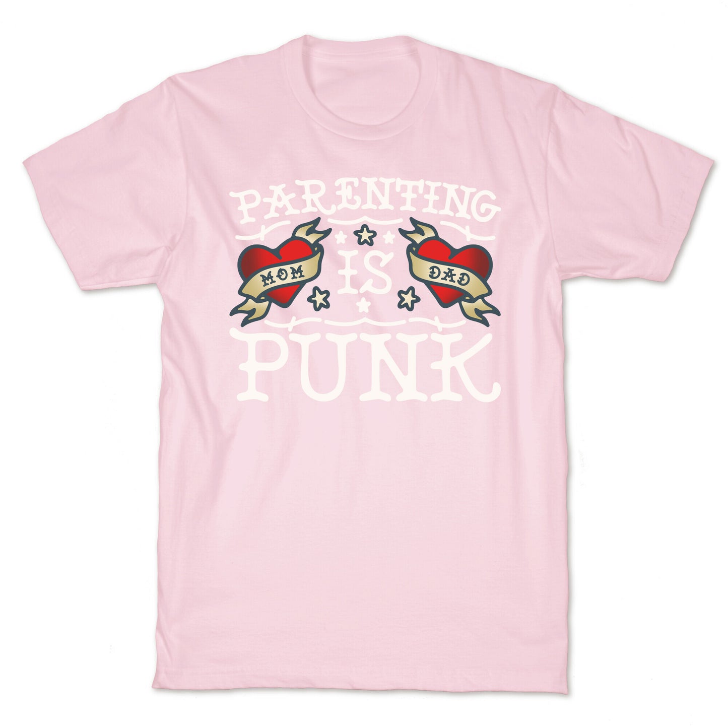 Parenting Is Punk Mom and Dad T-Shirt