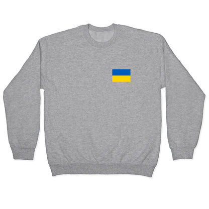Flag Of Ukraine Crewneck Sweatshirt
