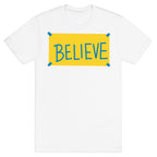 Believe Locker Room Poster T-Shirt