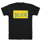 Believe Locker Room Poster T-Shirt