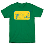Believe Locker Room Poster T-Shirt