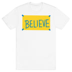 Believe Locker Room Poster T-Shirt